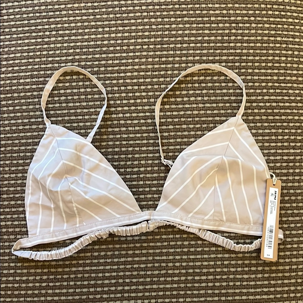 SKIMS Cream Triangle Bralette